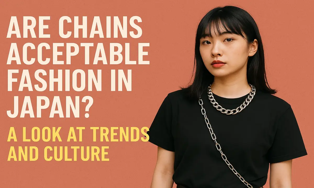 Are Chains Acceptable Fashion in Japan? A Look at Trends and Culture