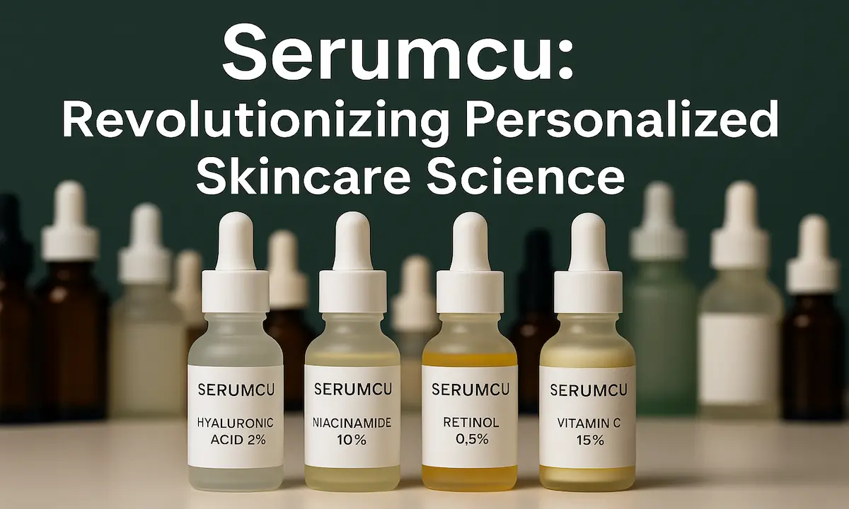 Serumcu Revolutionizing Personalized Skincare Science