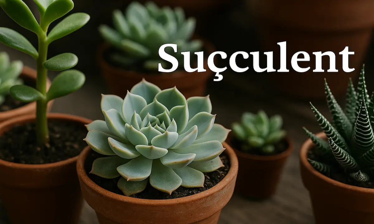 Suçculent The Symbol of Resilient Living in a Minimalist World