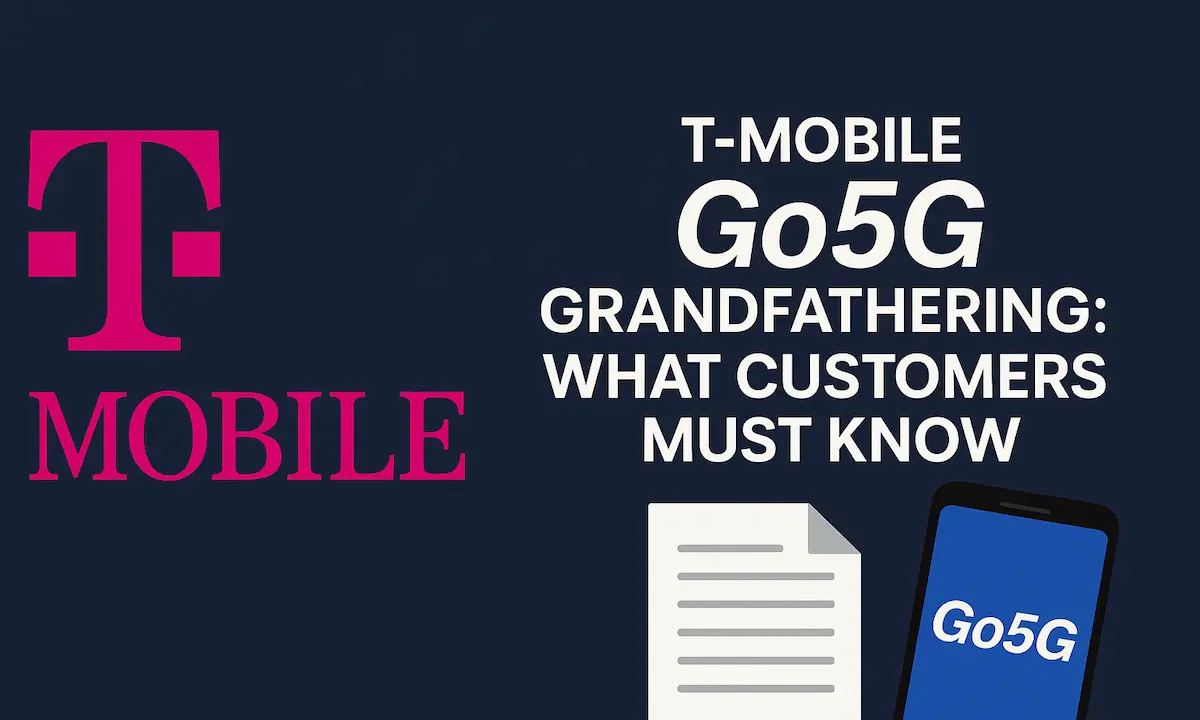 T-Mobile Go5G Grandfathering What Customers Must Know 2025