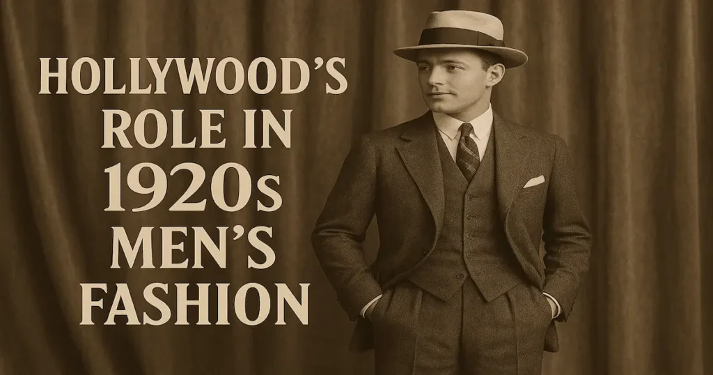 Hollywood’s Role in 1920s Men’s Fashion
